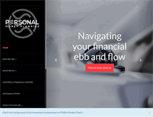 Tablet Screenshot of personalmoneyplanning.com